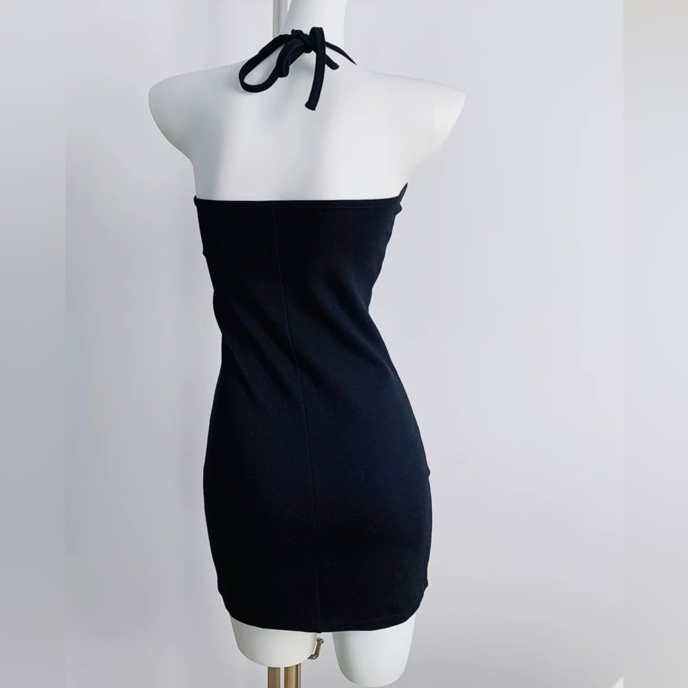 Sunday Best Black Mini Dress - Picture 3 of 3